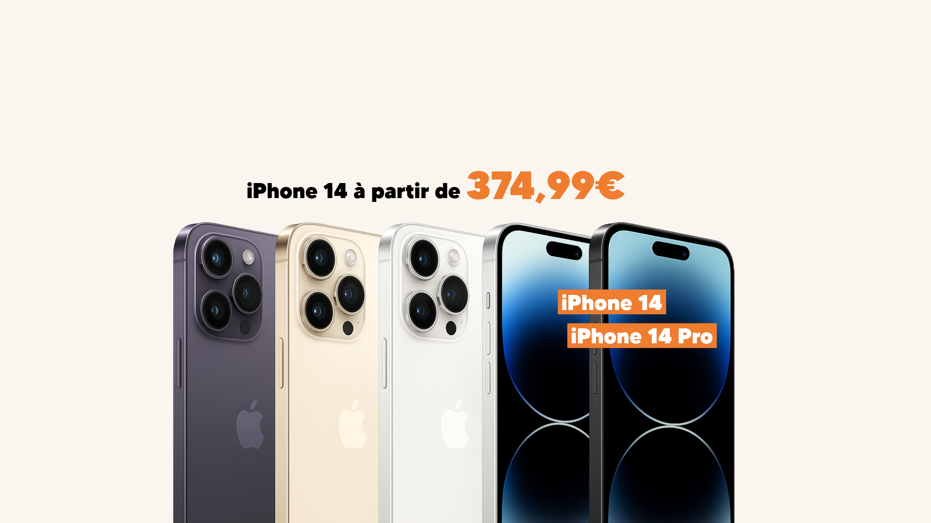 iPhone reconditionnés